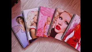 Тетради и блокноты с Britney Spears & Christina Aguilera
