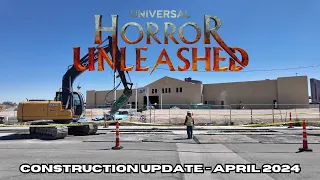 Horror Unleashed Las Vegas Construction Update - April 2024