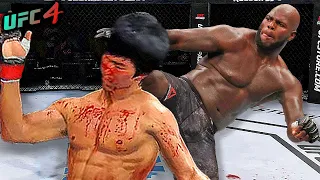 Bruce Lee vs. Jairzinho Rozenstruik | Kickboxing Master (EA sports UFC 4)