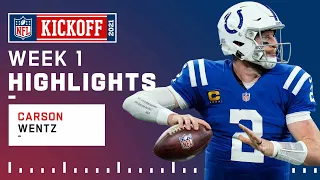 Carson Wentz Highlights in Colts Debut | NFL 2021