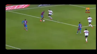 yusuf demir first goal for Barcelona