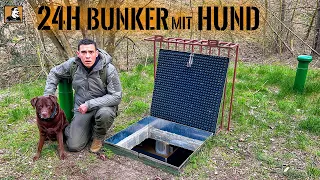 24h im Prepper BUNKER mit Hund ÜBERLEBEN | Heizung defekt & Rauchvergiftung | Survival Mattin