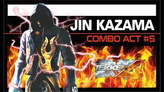 Jin Kazama Combo Walls Act #5 Tekken 4 - #viral #trending #gaming