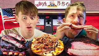 Brits try Southern BBQ for the first time!