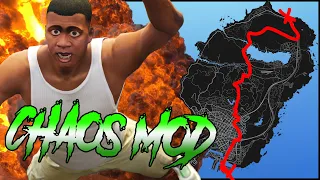 Going across the map with GTA 5 Chaos Mod was a mistake..