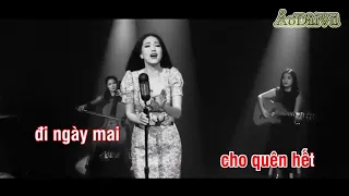 Đừng Xa Em Đêm Nay - Hồ Hoàng yến - Karaoke