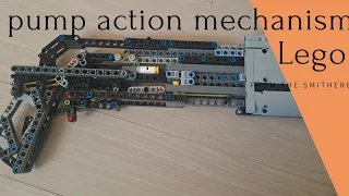 lego technic pump action shotgun mechanism