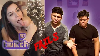 REACTING TO TWITCH FAILS !!!