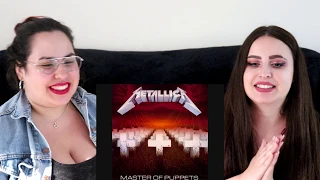Two Sisters React To MASTER OF PUPPETS - Metallica (Lyrics) !!! / REACTION