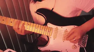 one of the girls the weeknd,jennie,lily-rose depp (Guitar cover) #guitarcover #shorts