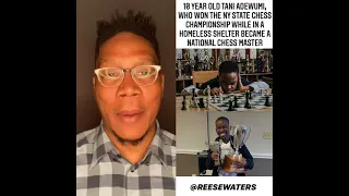 Tani Adewumi, 10, becomes national chess master after winning NY chess championship while homeless