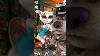 My Talking Tom 2 New Video Best Relax With Me Android iOS Play Angela 2 #34