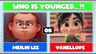 Guess Who's Younger |  Disney Quiz 2024