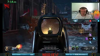 NO PERKS! Realistic Blood Of The Dead EE SOLO