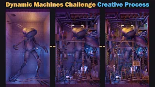 Pwnisher Dynamic Machines Challenge - 2nd Place Winner US - Creative Process | Blender