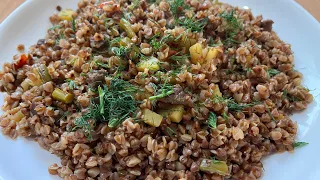 Рецепт вкуснейшей гречки! Delicious buckwheat recipe! #kadykovfamily #recipebuckwheat #delicious