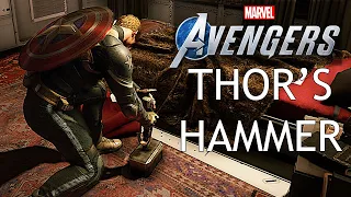 Can The Avengers Lift Thor's Hammer? | Marvel's Avengers (2020) (Clip)