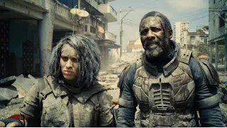 Idris Elba and Daniela Melchior  interview The Suicide Squad