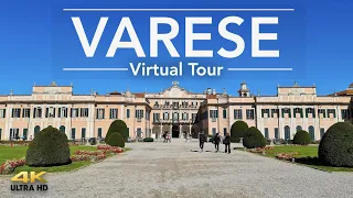 Varese, Italy - Walking Tour | Exploring the City of Northern Italy - 4K Ultra HD