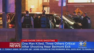 1 Dead, 3 Critically Wounded In Lake Shore Drive Shooting