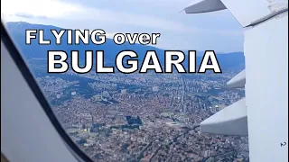 Flying over Bulgaria.  Sofia - Varna 2022