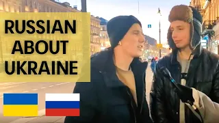 Russians about Ukraine! What Russian People Say About War in St.  Petersburg? Part 1