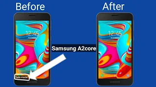Safe mode disable on Samsung A2 core