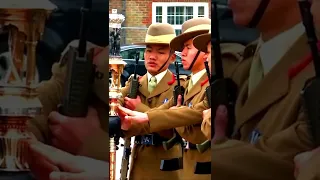 Only Royal Gurkha Army Carry Queens Elizabeth Truncheon #shorts
