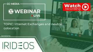 CC-Webinar.live 28 09 2020 Sponsored by Irideos