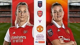 WSL 2022/23. Matchday 7. Arsenal vs Manchester United (11.19.2022)