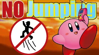 Is It Possible to Beat Kirby & the Amazing Mirror Without Jumping? -No Jump Challenge