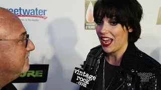 2020 NAMM: Lzzy Hale Interview at She Rocks Awards