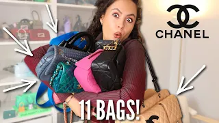 RANKING my Chanel Bag Collection from LEAST to MOST Used