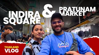 Exploring Bangkok's Best Markets Indira Square & Pratunam Market 🛍️👗💎 #bangkok #thailand #vlog