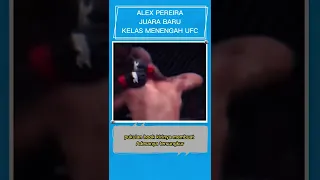 ADESANYA tumbang, ALEX PEREIRA juara baru kelas menengah UFC! 🔥
