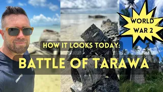 World war 2 Battle of Tarawa: how the battlefield looks today! (Pacific war tour in Kiribati)