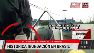 🔴 Inundaciones en Brasil: en medio de la ayuda, saqueos y peligros constantes