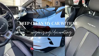 decorate my car with me | + cleaning | krissy padilla