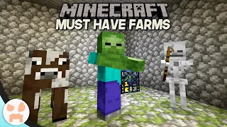 5 FARMS EVERY SURVIVAL WORLD NEEDS!