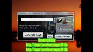 Free Sony Vegas Pro 10 & 11 KeyGen Crack 2012 2.0v Serial Download Activation 2014