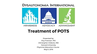 Treatment of POTS