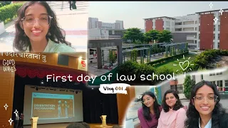 Welcome to Symbiosis Law School Noida | First day 📚 | campus tour and orientation