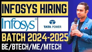 🔴Infosys Biggest Hiring Started | Batch 2024-2025 | BE/Btech/ME/Mtech