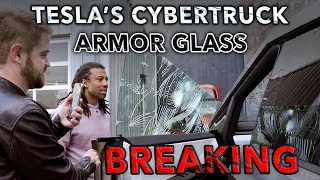 Breaking Cybertruck’s Armor Glass (So You Don’t Have To)