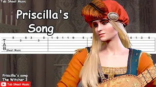 The Witcher 3 - Priscilla's Song (The Wolven Storm) Guitar Tutorial