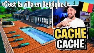 Cache-cache dans la Villa des Croûtons en Belgique (personne n'est dans la cachette du michou ?)