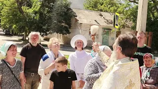 Молебен Святому Николаю на месте разрушенного Храма Святого Николая 22 05 2024