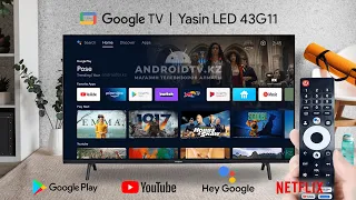 LED телевизор Yasin 43G11 - подробный видео обзор