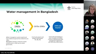 Delta Talks #2: Inclusive water governance in Bangladesh deltaic food-systems