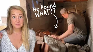 There was something LIVING Beneath our Stone House